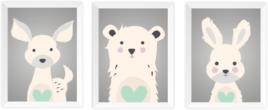 Милые постеры в детскую