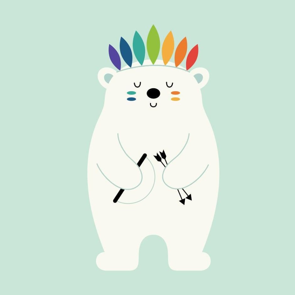 Панда Постер в детскую