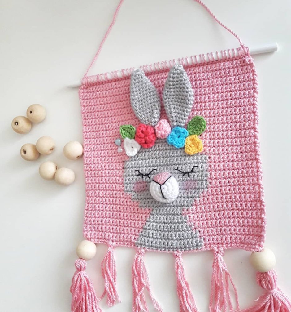 Панно крючком в детскую