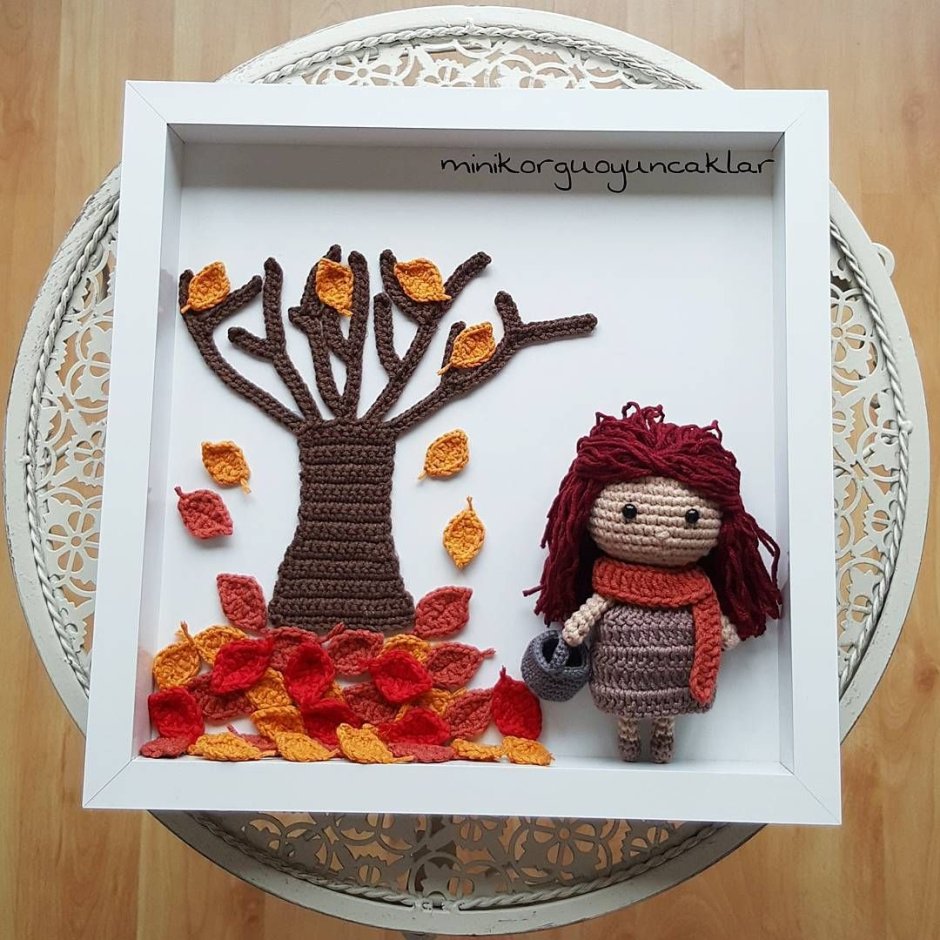 Декор крючком для дома