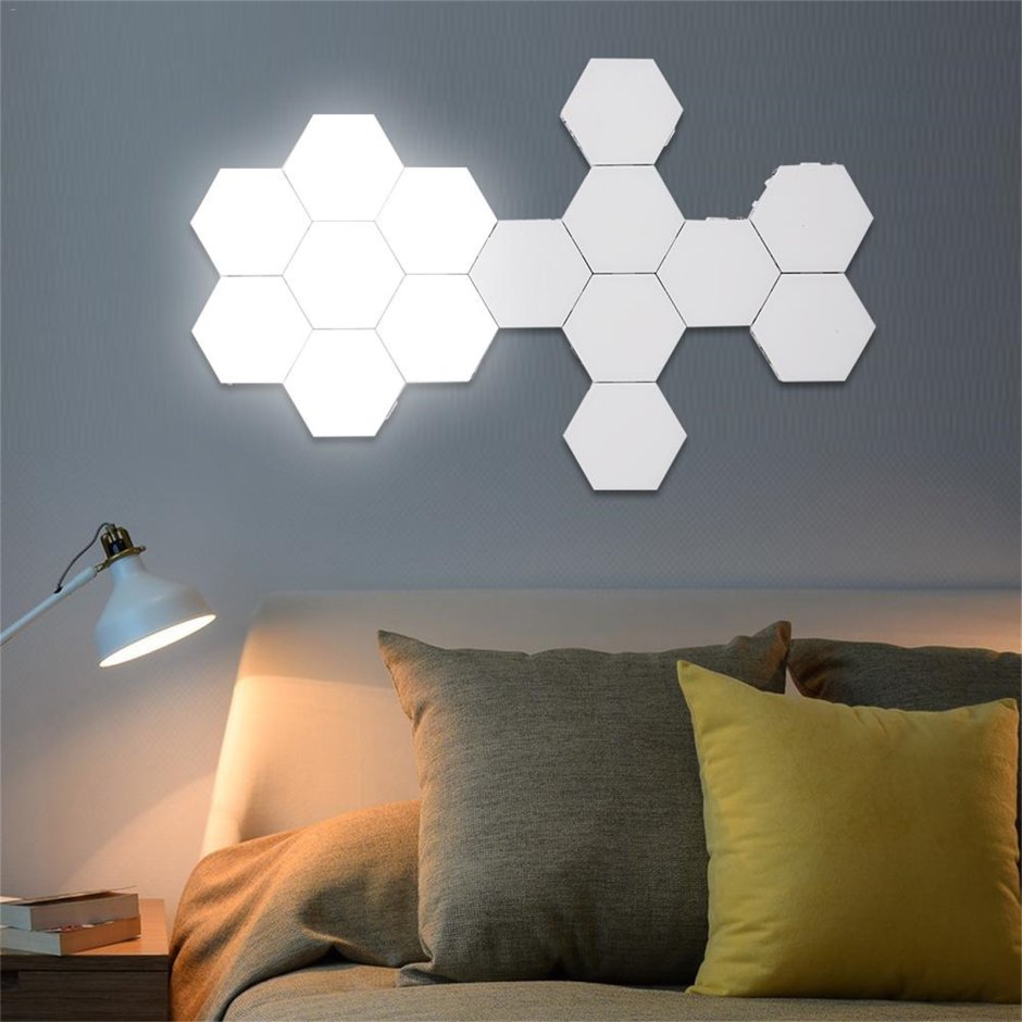 Модульный настенный светильник Hexagon