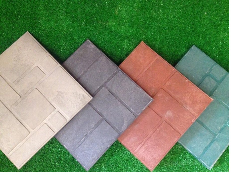 Тротуарная плитка 200х100х60мм брусчатка серый