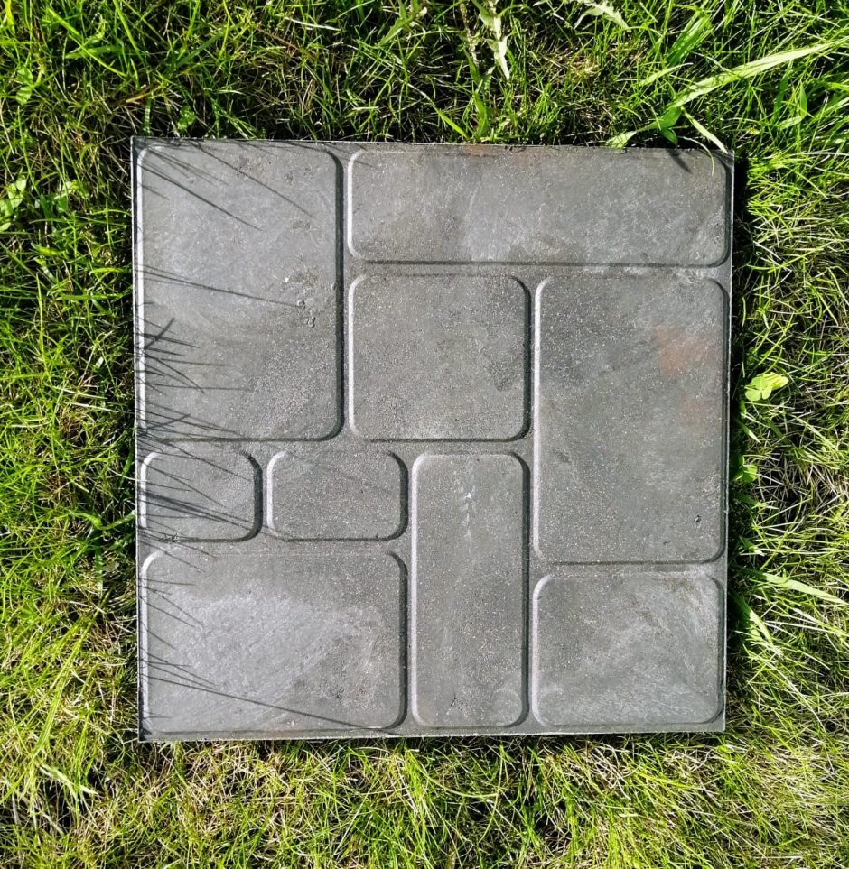 Плитка террасная полимерпесчаная (330*330*20), кирпично-красная