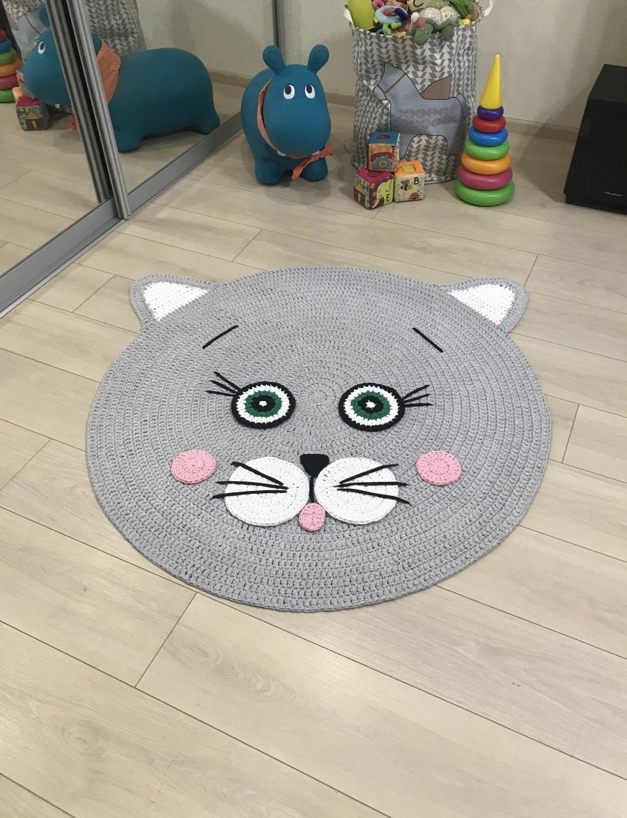 Пэчворк одеяло с кошками