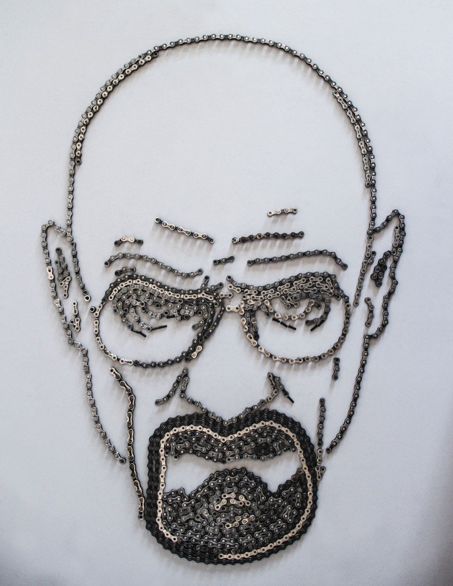 Схема картин из гаек