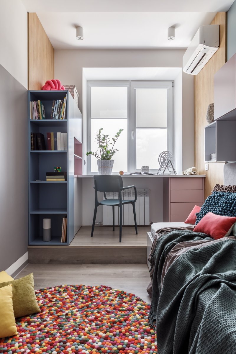 Уютная современная детская комната