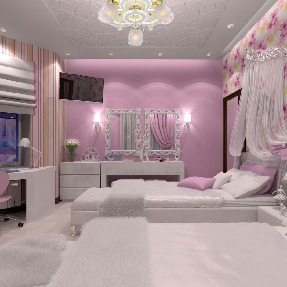 Спальня для двух девочек