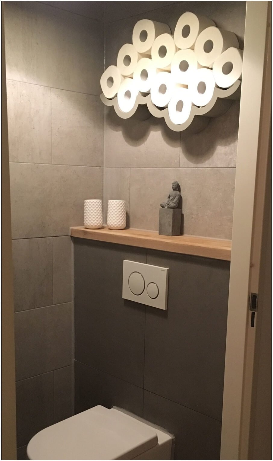 Сантехнический короб в ванной