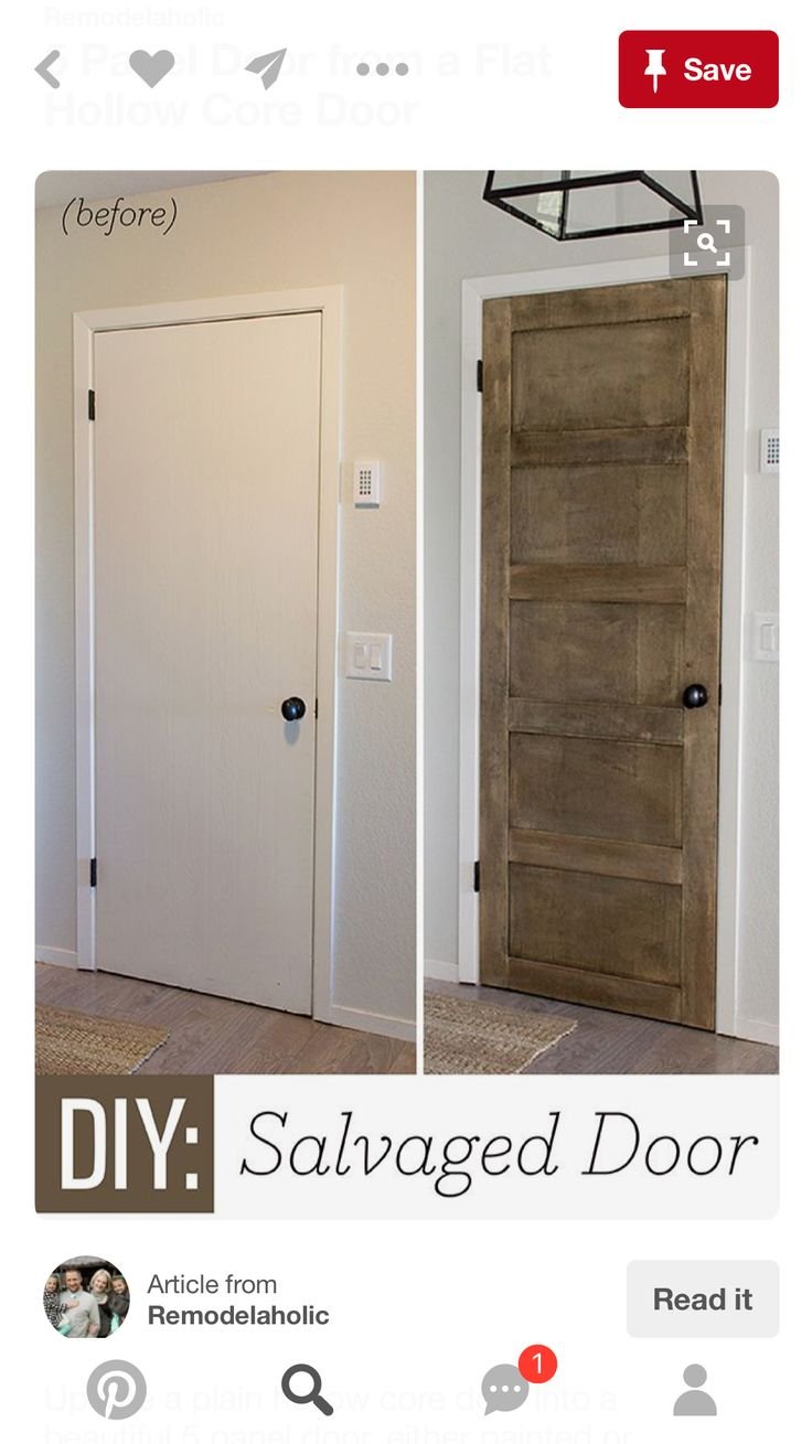 Переделка советских дверей