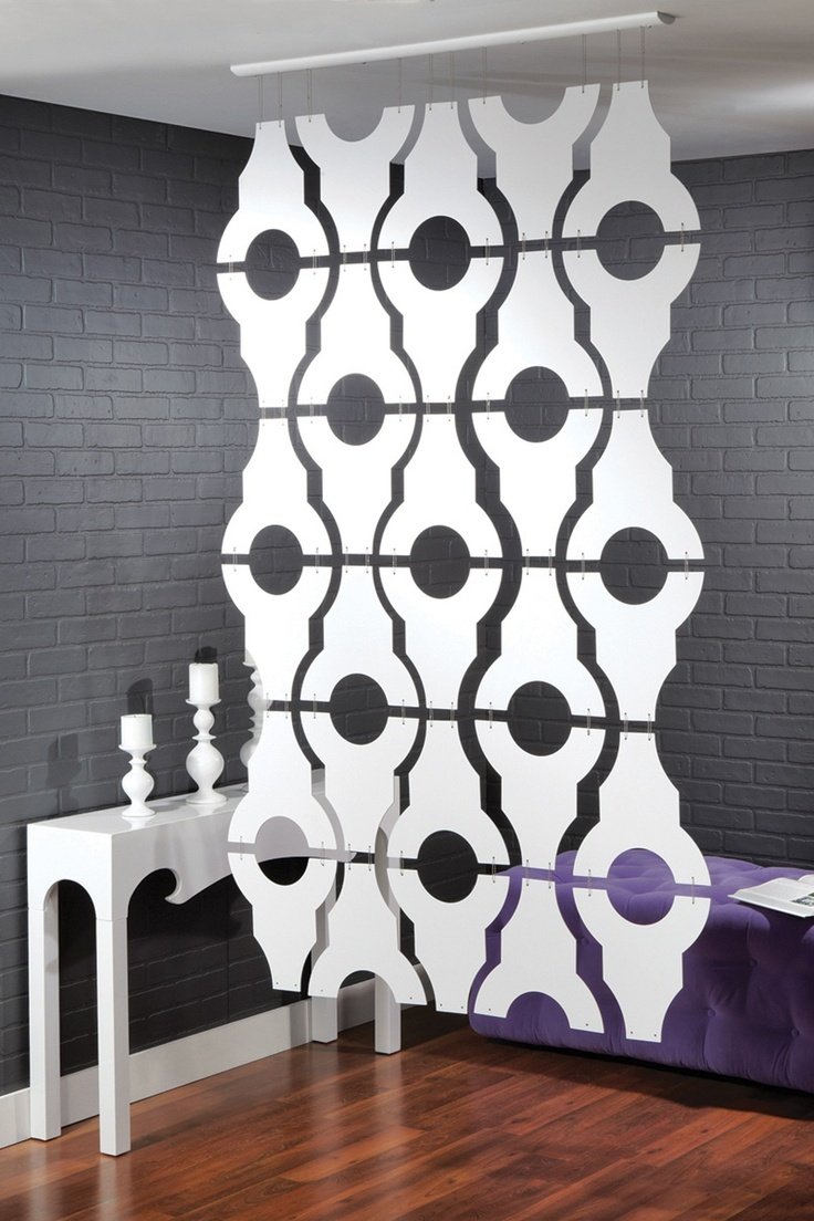 Подвесная декоративная перегородка