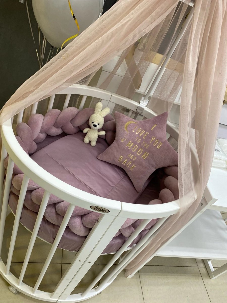 Круглая кровать для девочки