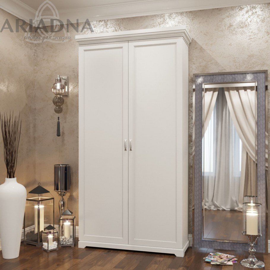 Шкаф икеа белый Прованс