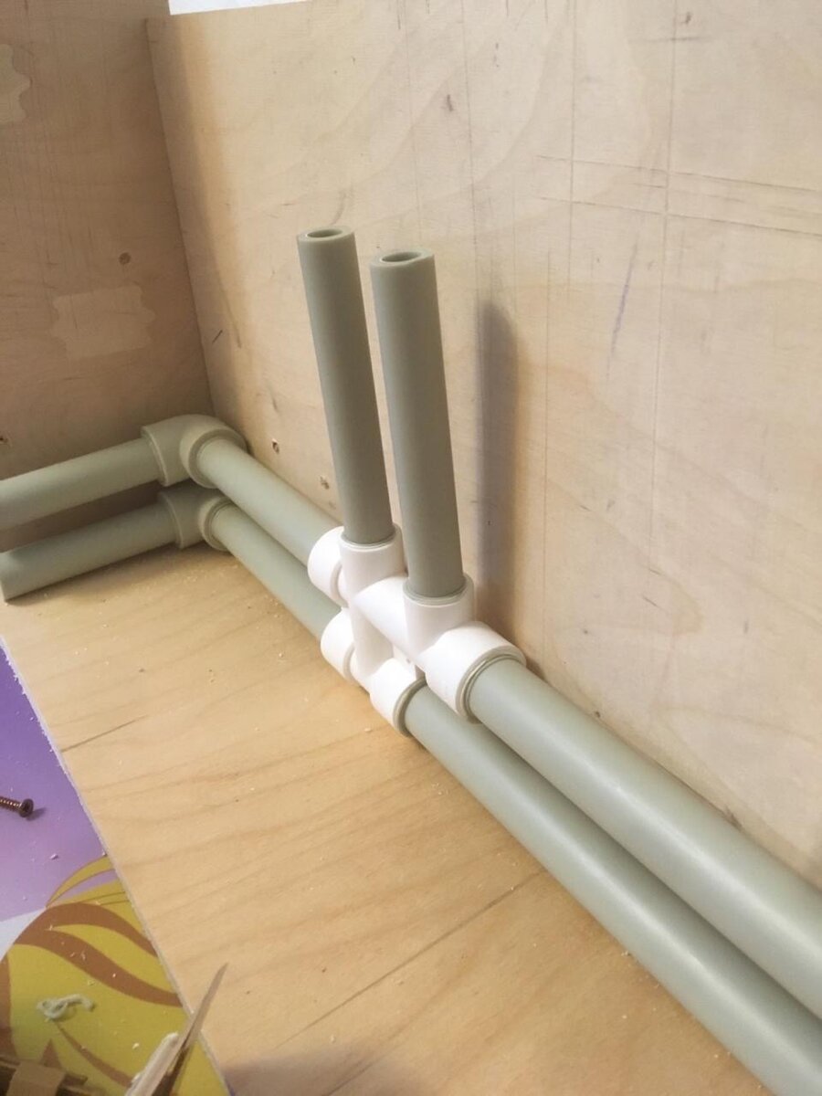 Распределительный блок для радиатора пропилен