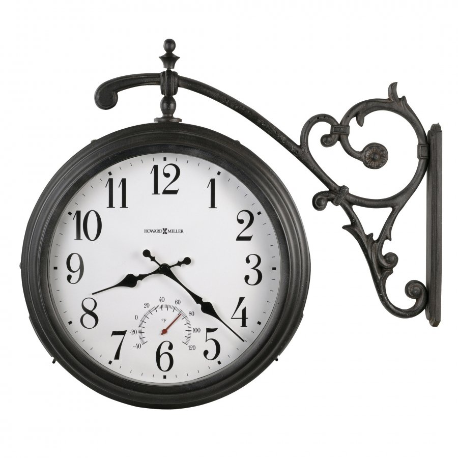 Часы настенные двусторонние Howard Miller 625-358 Luis