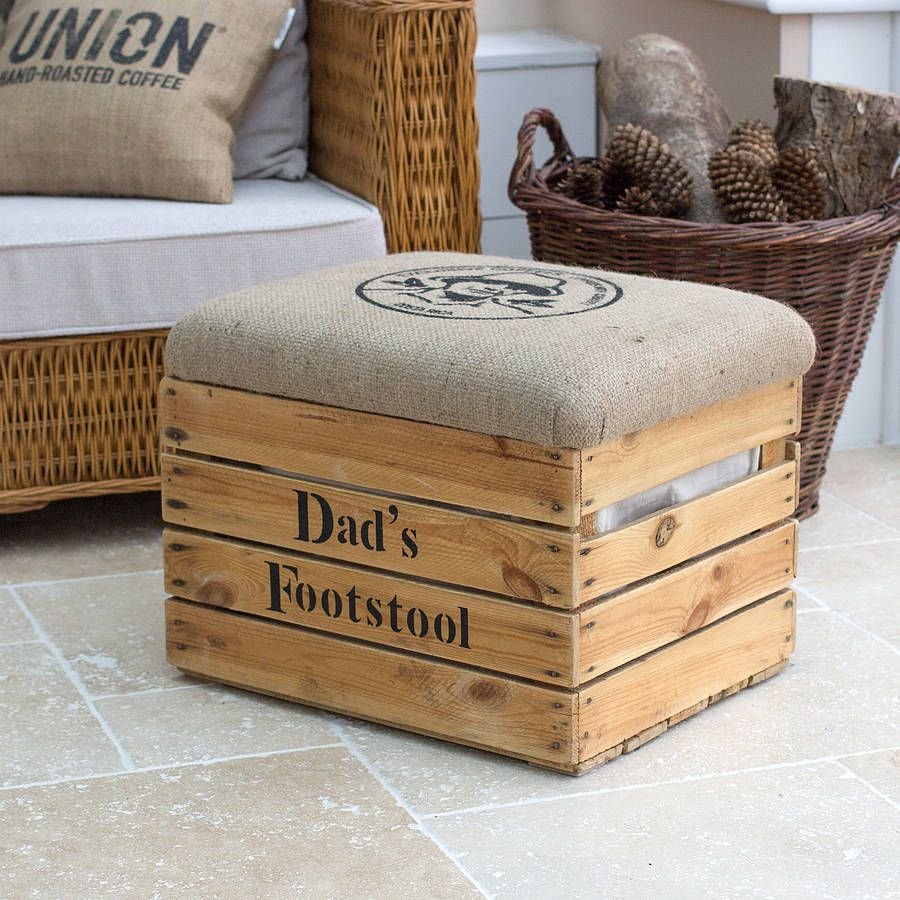 Деревянные ящики для декора