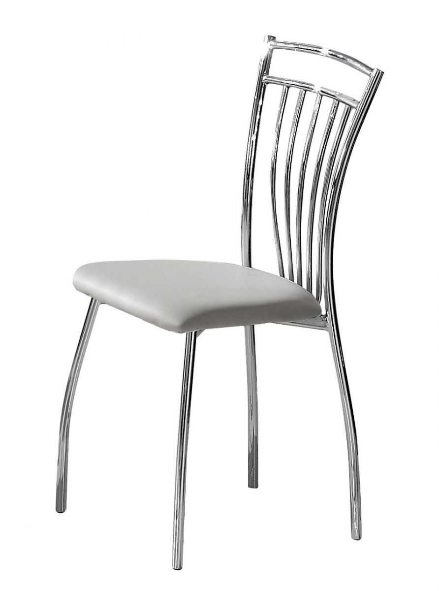 Стул экоко металл белый 43/55/90 арт 8004