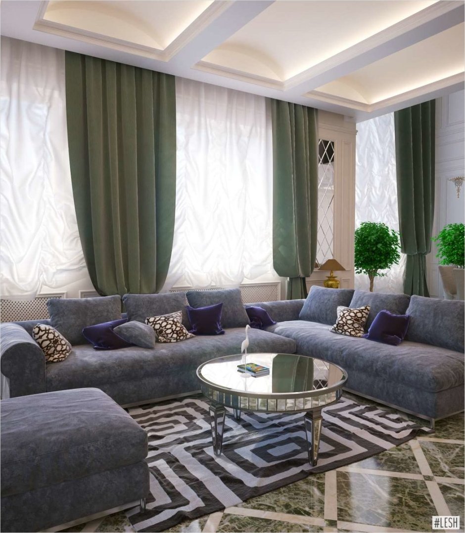 Обставить гостиную в частном доме