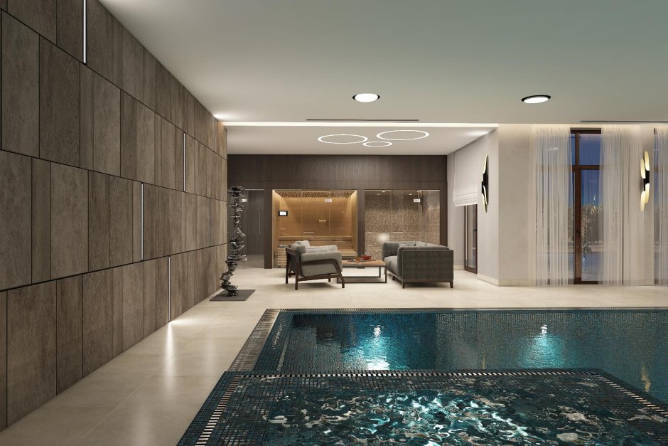 Бассейн в 3ds Max