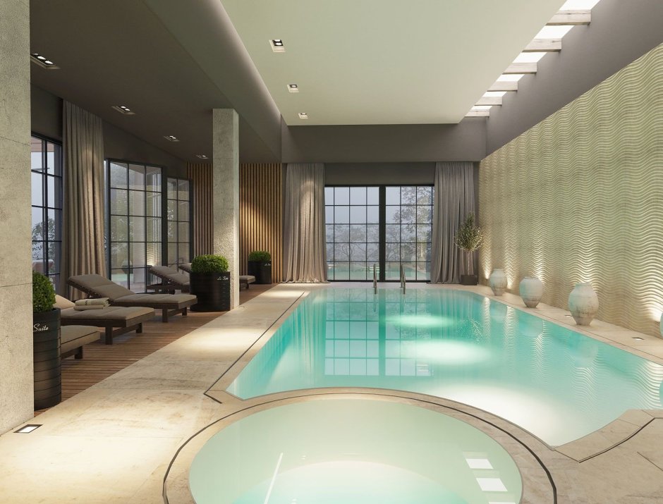 Интерьер спа зоны