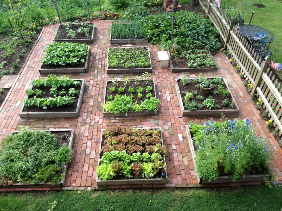 Грядки-клумбы мавританский дворик