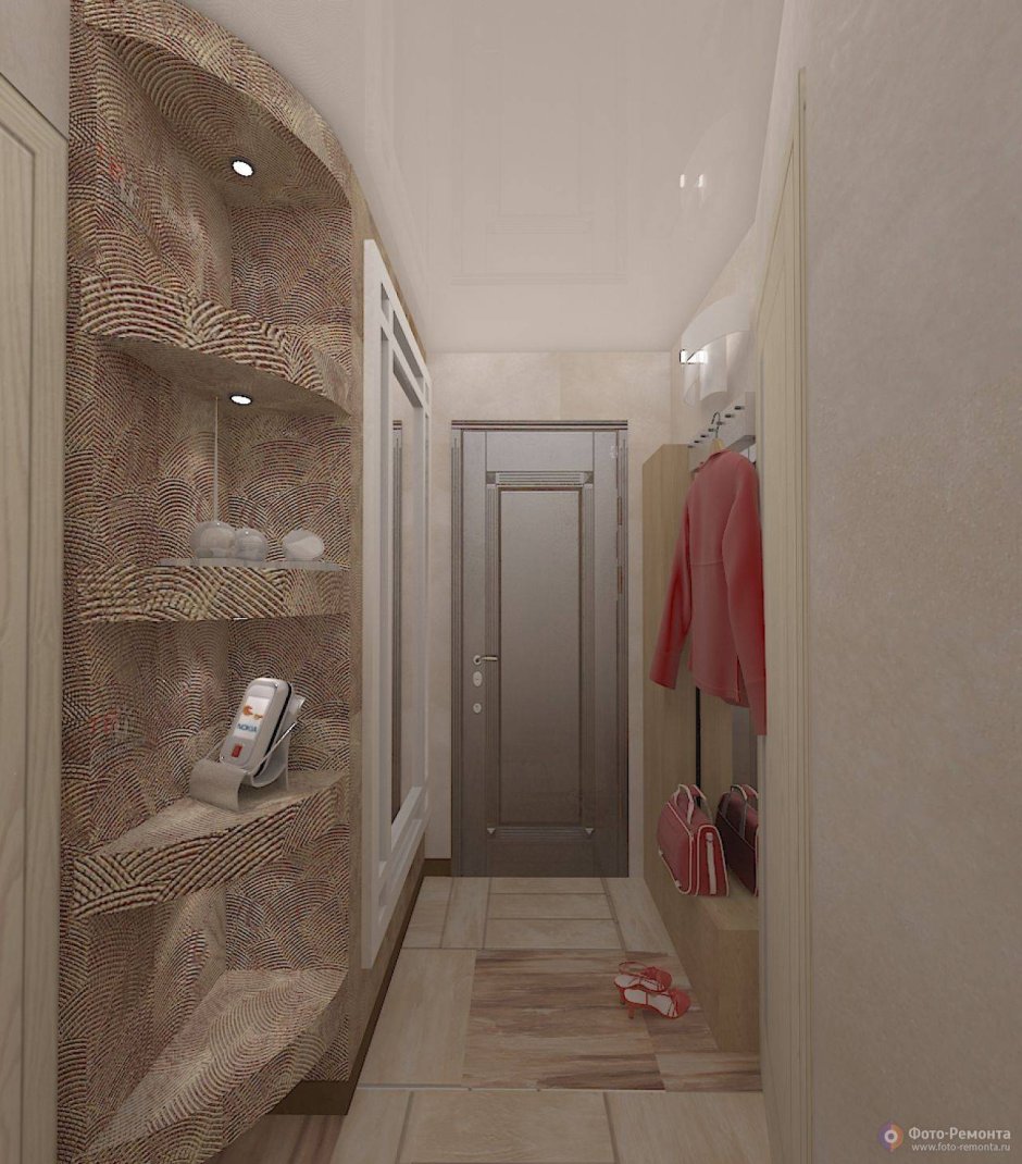 Интерьер маленькой прихожей в хрущевке