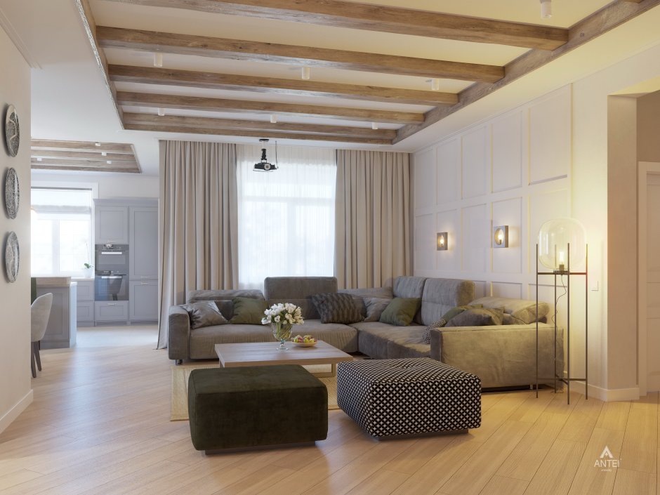 Интерьер домаодноэтадного