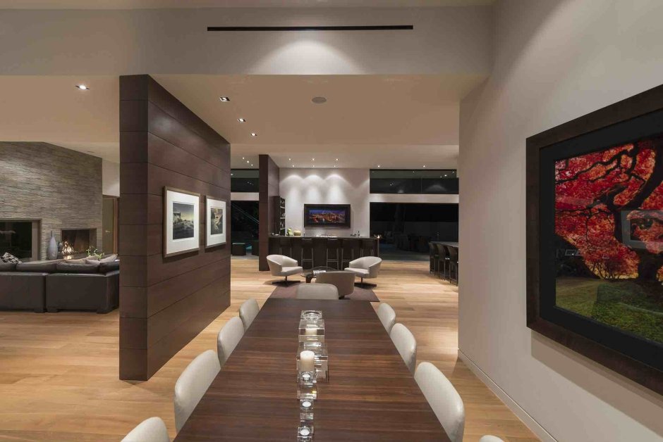 Стильные интерьеры частных домов