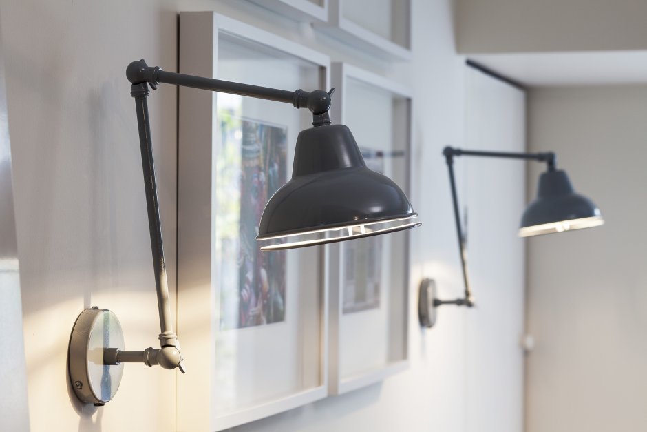 НИМОНЕ бра с поворотным штативом, антрацит