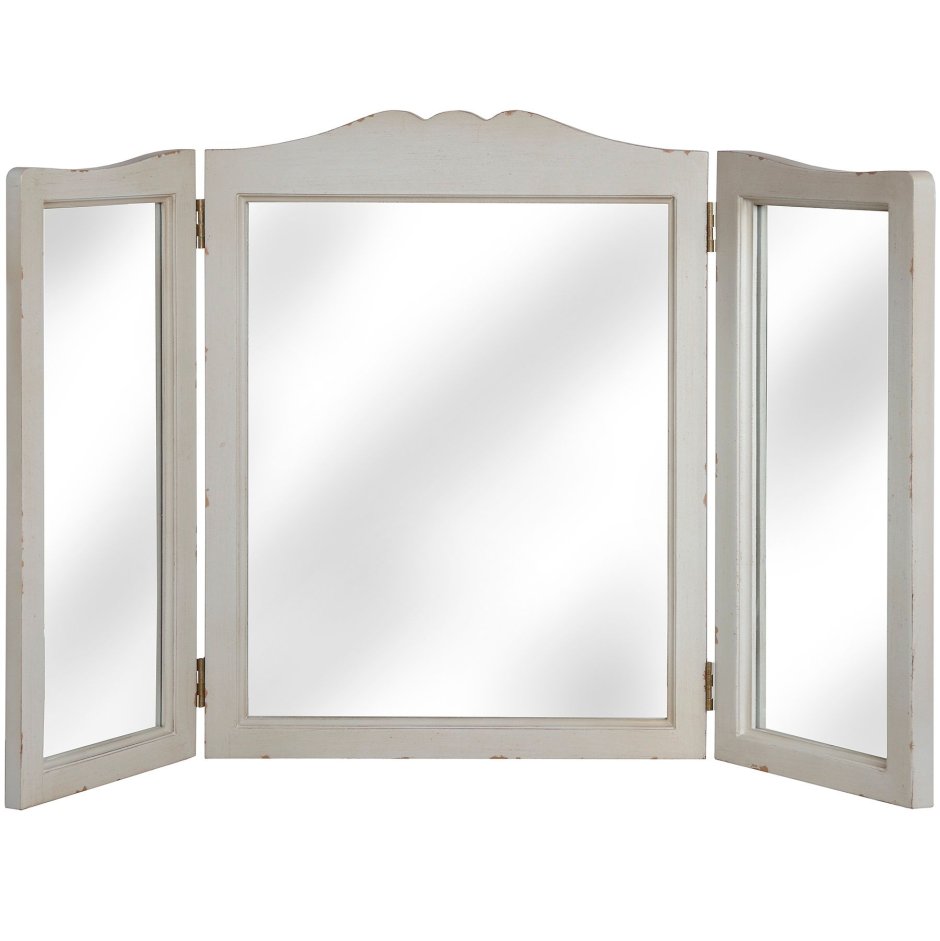 Зеркало тройное складное