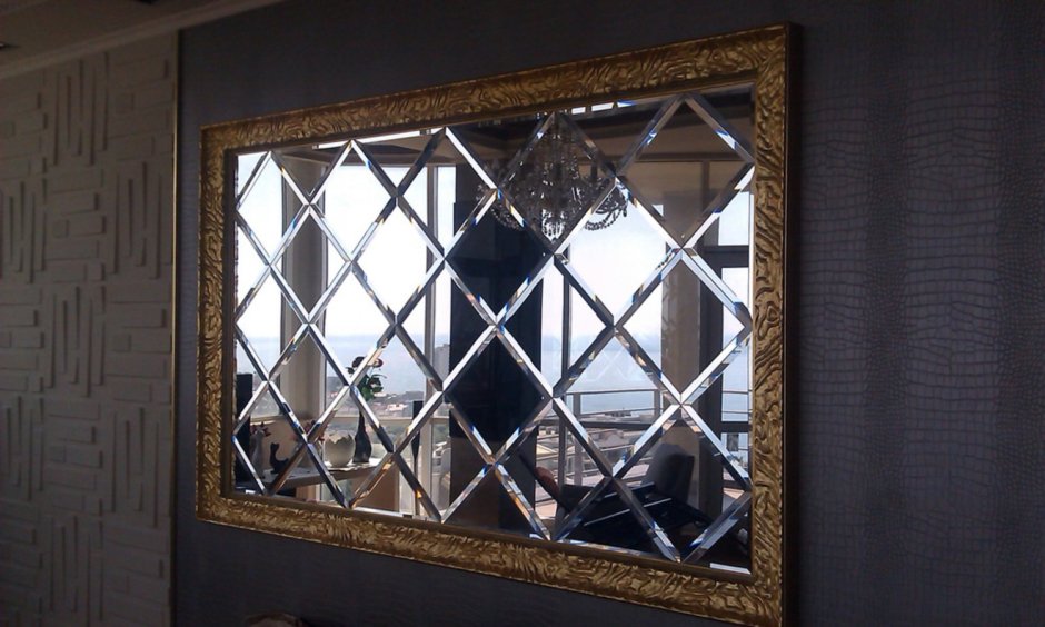 Зеркало Zara Home в виде клетки