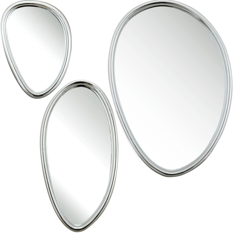 Зеркало настенное «ар деко» круглое 40 см цвет золотой