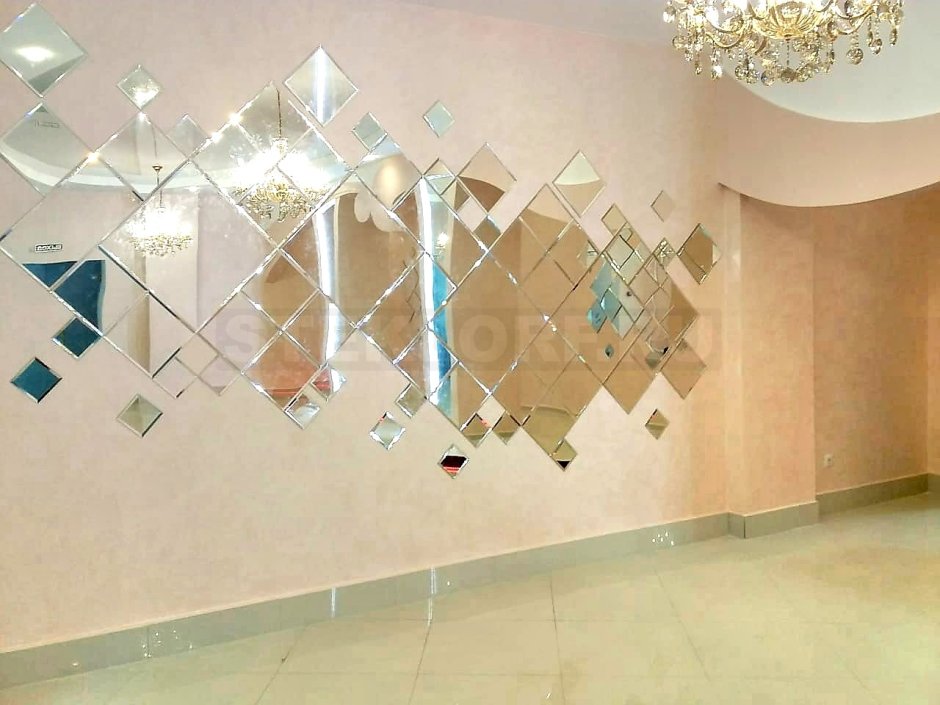 Необычный декор стен