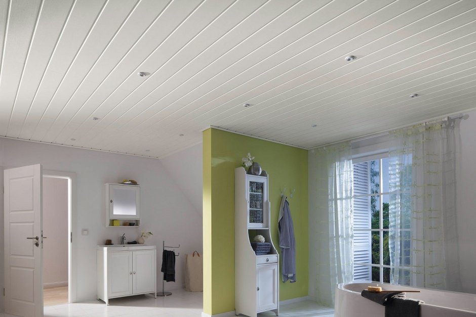 Потолок из панелей ПВХ