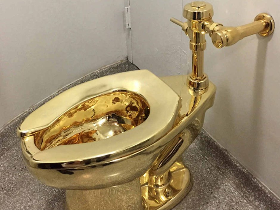 Золотой унитаз Януковича