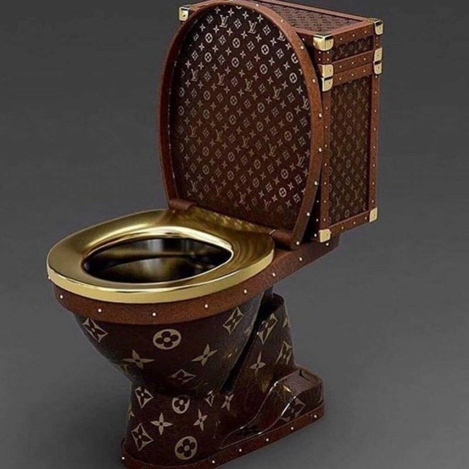 Золотой унитаз Черчилля