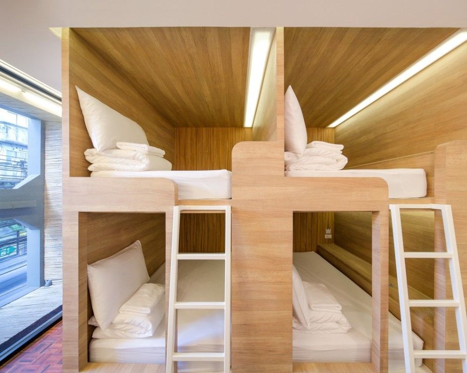 Двухъярусная кровать в бытовку