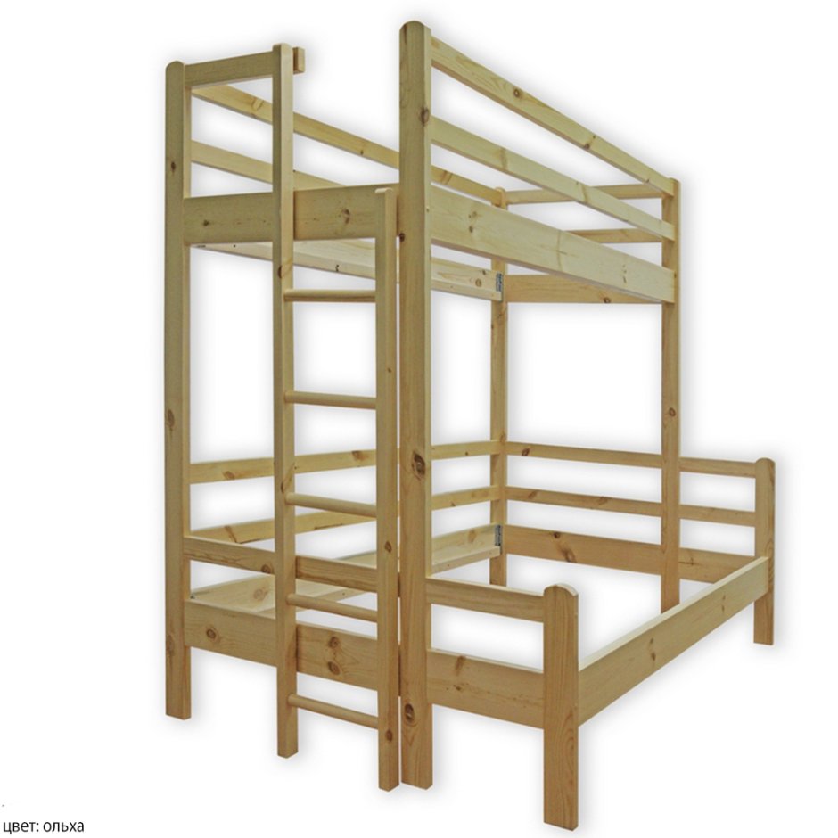 Двухъярусная кровать в бытовку