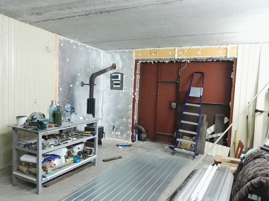 Пеноплекс в гараже