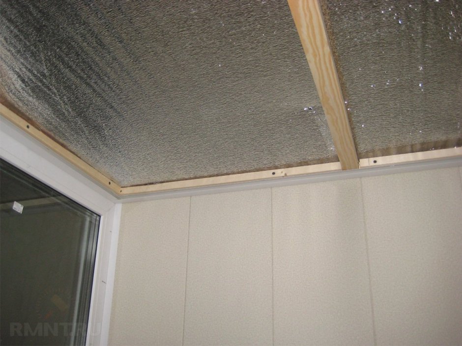 Утепление гаража пенофолом