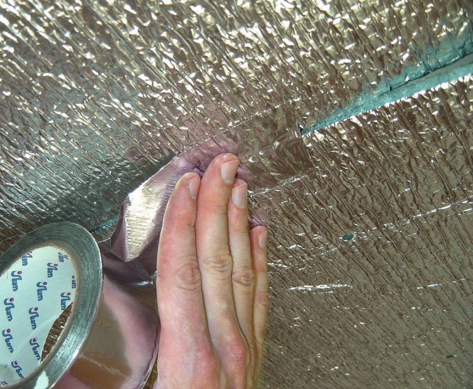 Пенофол на бетонный пол