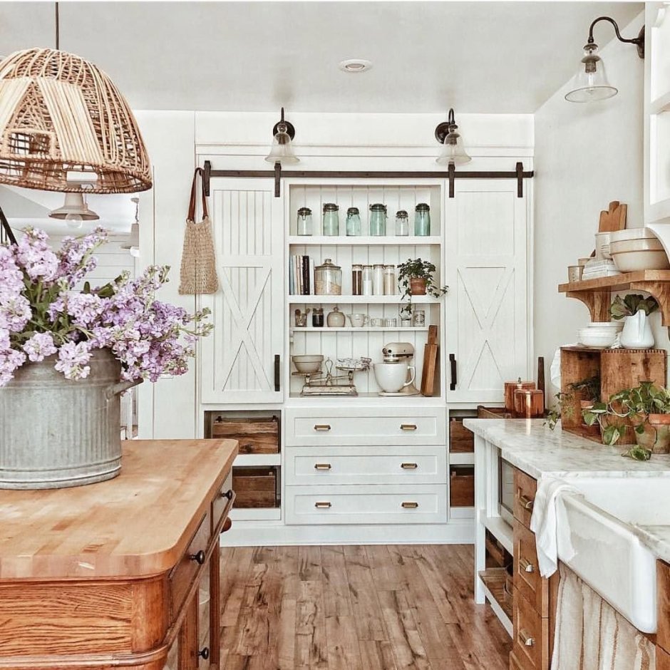 Кухня в стиле фармхаус Кантри