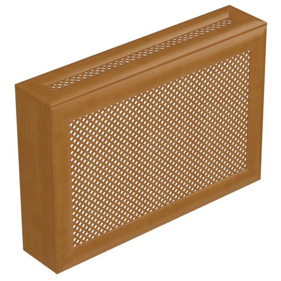 Экран для радиаторов короб 600х1200х200 мм, белый, Дедало, экран Модерн