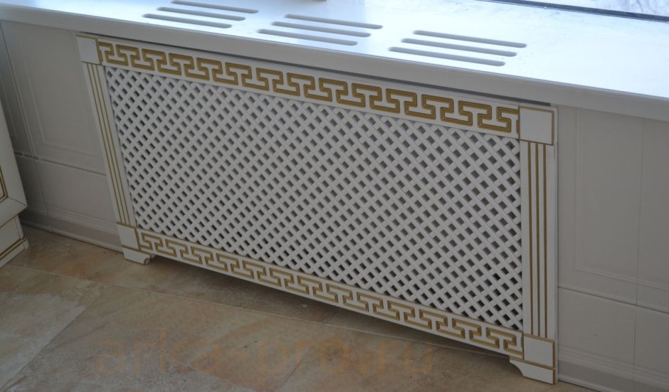 Короб для батареи отопления