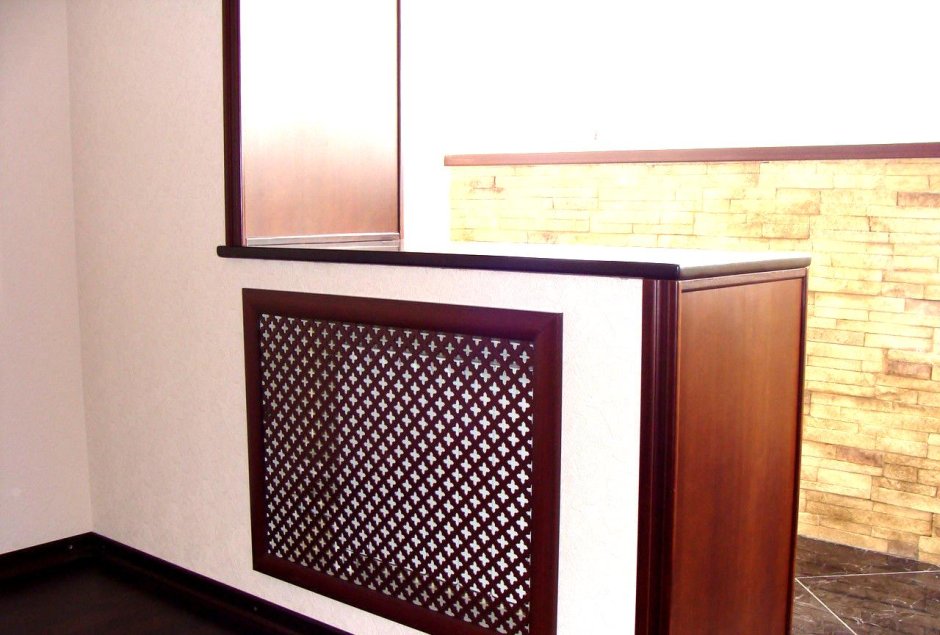 Экран для радиатора отопления