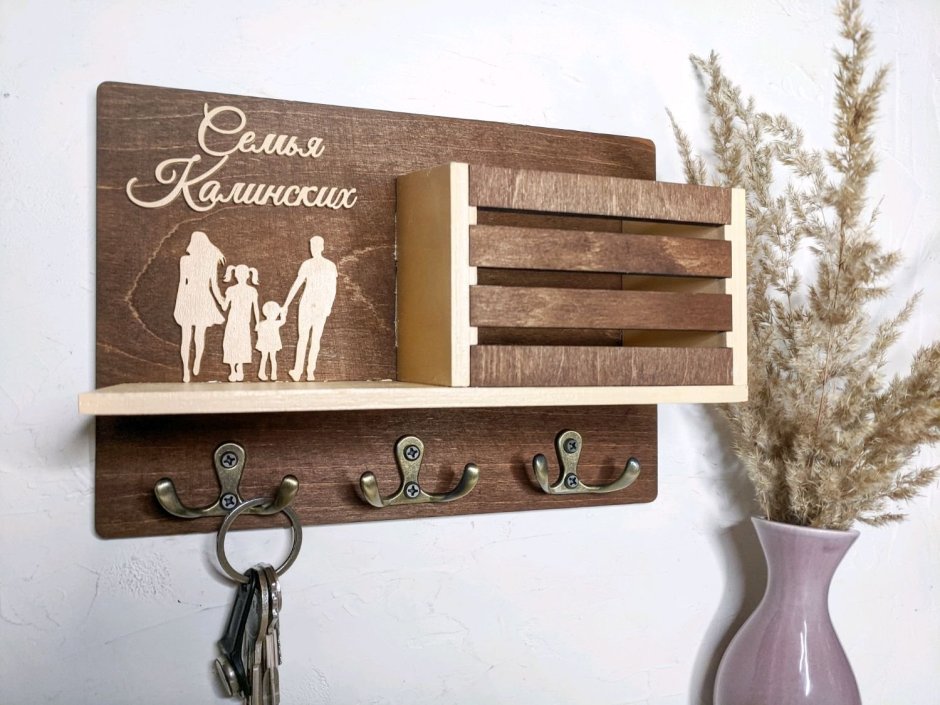 Ключница закрытая большая на щиток 40x35