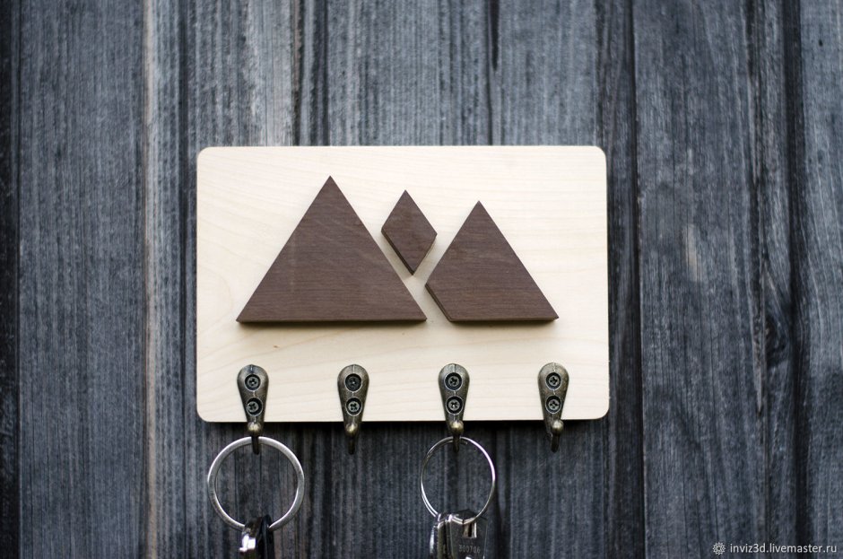 Полочка для ключей в прихожую