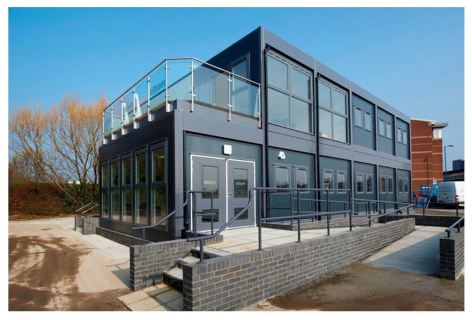 Проект двухэтажного магазина