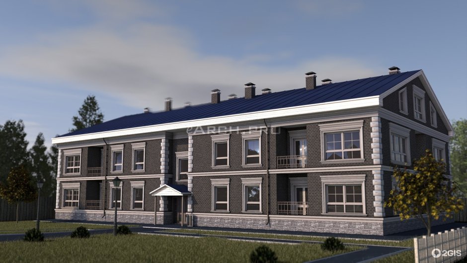 Офисное здание из металлоконструкций