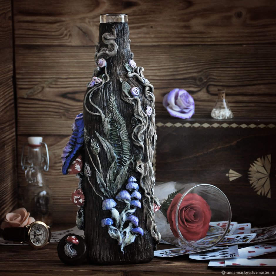 Декор бутылок