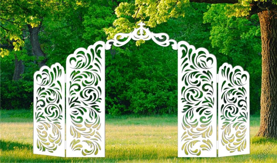 Ширма с фоторамками